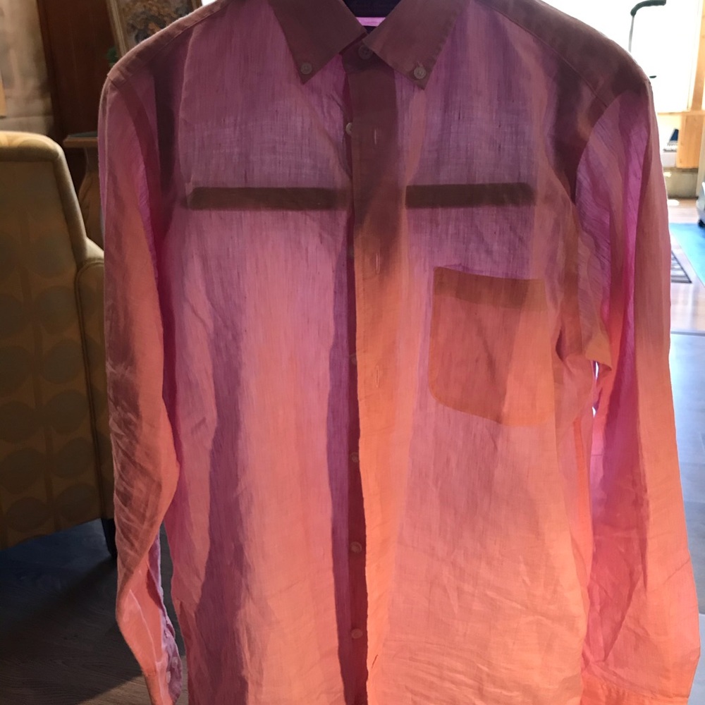 Daniel Cremieux Signature Stretch Linen//Size M
